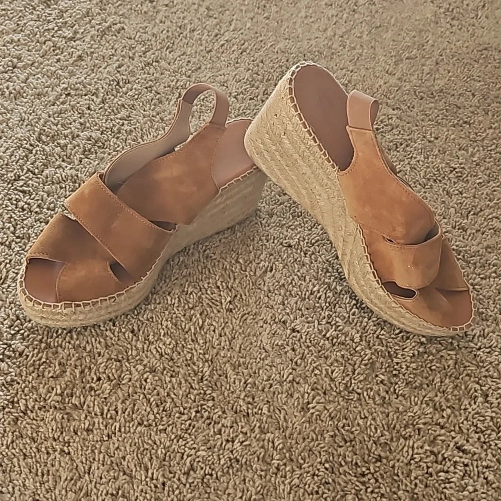 Juncal Aguirre wedge sandals, made in Spain, size 41